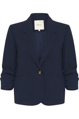 Cream Dames, Jassen, Blauw, Maat: L
