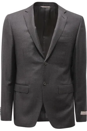 CANALI Heren, Jassen, Grijs, Maat: M Wol
