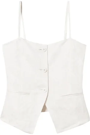 Twin-Set Dames, Tops, Wit, Maat: XS