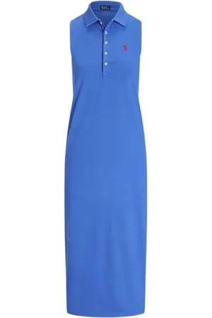 Ralph Lauren Dames, Jurken, Blauw, Maat: L
