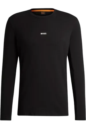HUGO BOSS Heren, Tops, Zwart, Maat: L