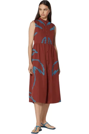 Silvian Heach Dames, Jurken, Bruin, Maat: L Viscose