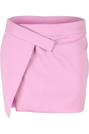 The Attico Dames, Rokken, Roze, Maat: XS Wol