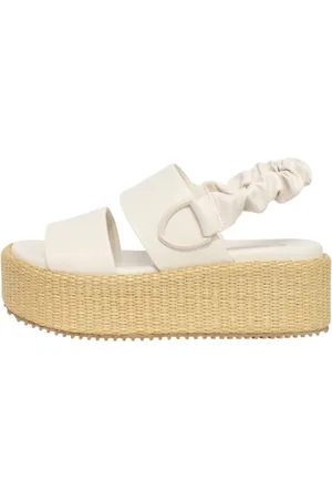 Blauer Dames, Schoenen, Wit, Maat: 38 EU Leer