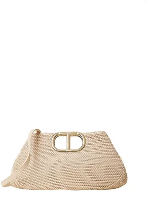 Twin-Set Dames, Tassen, Geel, Maat: ONE Size