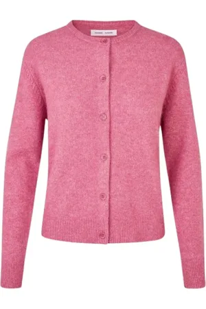 Samsøe Samsøe Dames, Truien, Roze, Maat: L Wol