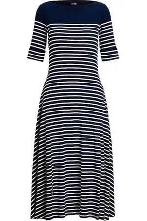 Ralph Lauren Dames, Jurken, Blauw, Maat: XS