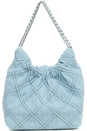 Tory Burch Dames, Tassen, Blauw, Maat: ONE Size Denim