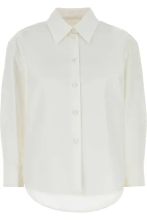 Jil Sander Dames, Blouses & Shirts, Wit, Maat: XS Katoen