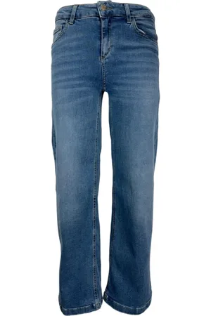 Liu Jo Dames, Jeans, Blauw, Maat: W28 Katoen