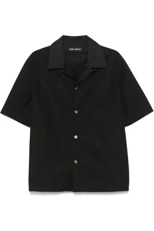 OUR LEGACY Heren, Overhemden, Zwart, Maat: 2XL Katoen