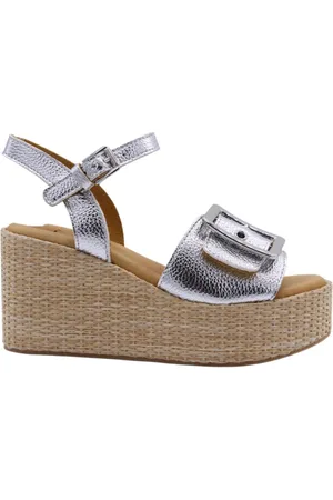 E mia Dames, Schoenen, Grijs, Maat: 36 EU