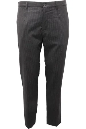 Dolce & Gabbana Heren, Broeken, Zwart, Maat: M Wol