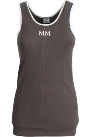 Max Mara Dames, Tops, Bruin, Maat: L Katoen