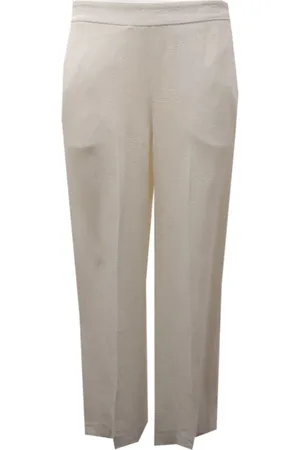 Twin-Set Dames, Broeken, Wit, Maat: 2XS