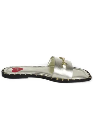 Moschino Dames, Schoenen, Grijs, Maat: 36 EU Leer