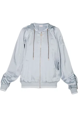 Liu Jo Dames, Sweatshirts & Hoodies, Wit, Maat: XL Satijn
