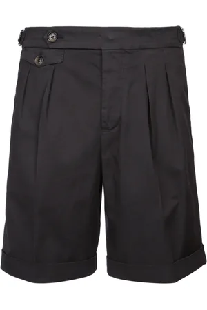 Brunello Cucinelli Heren, Korte broeken, Zwart, Maat: XL Katoen