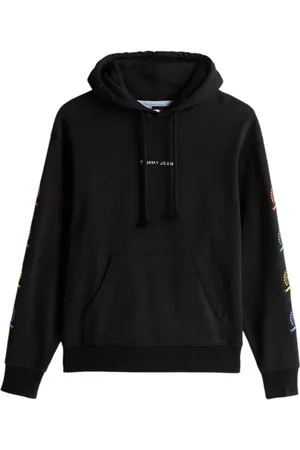 Tommy Hilfiger Heren, Sweatshirts & Hoodies, Zwart, Maat: M Katoen