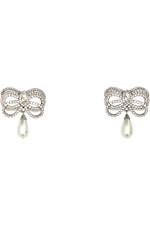 Alessandra Rich Dames, Accessoires, Grijs, Maat: ONE Size