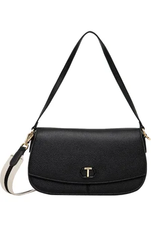 Twin-Set Dames, Tassen, Zwart, Maat: ONE Size Leer