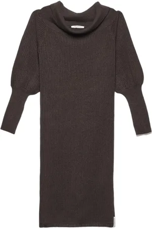 hinnominate Dames, Jurken, Bruin, Maat: L Viscose