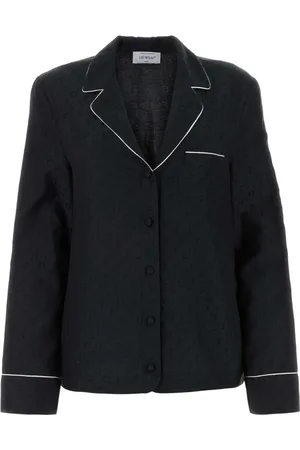 OFF-WHITE Dames, Jassen, Zwart, Maat: XS Katoen