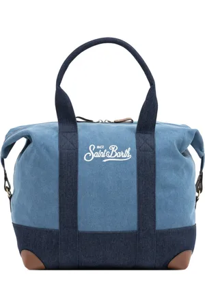 MC2 SAINT BARTH Heren, Tassen, Blauw, Maat: ONE Size Katoen