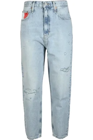 Tommy Hilfiger Dames, Jeans, Blauw, Maat: W27 Katoen