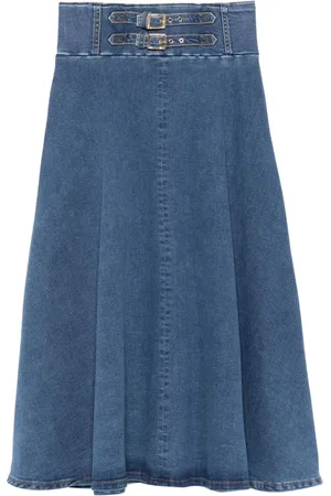 Liu Jo Dames, Rokken, Blauw, Maat: S Denim