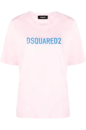 Dsquared2 Dames, Tops, Roze, Maat: M Katoen