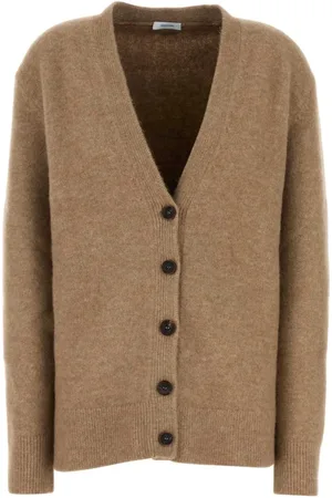 Salvatore Ferragamo Dames, Truien, Bruin, Maat: XS Zijde