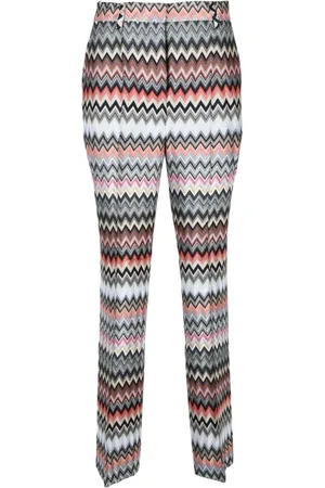 Missoni Dames, Broeken, Veelkleurig, Maat: M Katoen