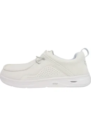 Hey dude Dames, Schoenen, Wit, Maat: 38 EU Leer