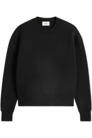 Ami Dames, Sweatshirts & Hoodies, Zwart, Maat: M Fleece