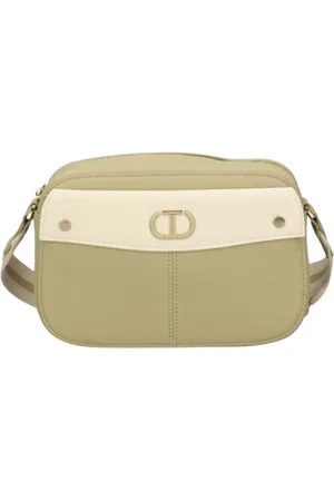 Twin-Set Dames, Tassen, Groen, Maat: ONE Size Leer