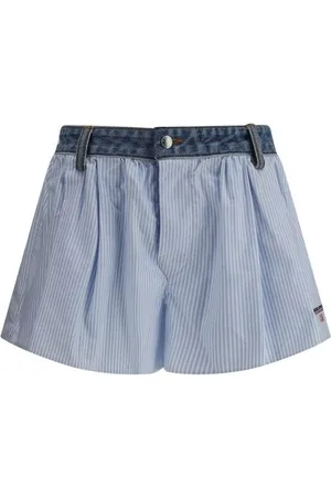 Alexander Wang Dames, Korte broeken, Veelkleurig, Maat: XS Denim