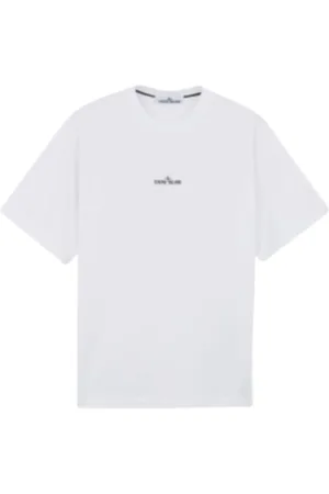 Stone Island Heren, Tops, Wit, Maat: S Katoen