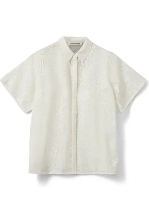 Sofie Schnoor Dames, Blouses & Shirts, Wit, Maat: XL Katoen