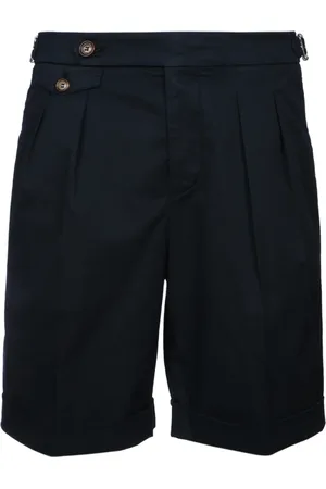 Brunello Cucinelli Heren, Korte broeken, Zwart, Maat: XL Katoen