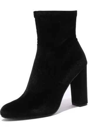 Steve Madden Dames, Schoenen, Zwart, Maat: 40 EU Velours
