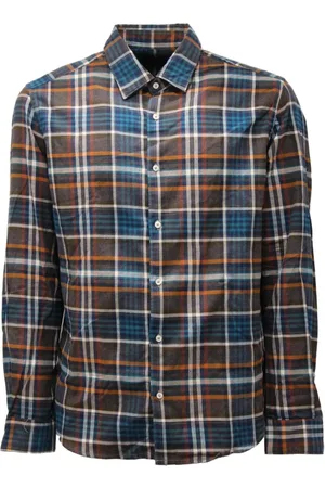 ALTEA Heren, Overhemden, Veelkleurig, Maat: 2XL Flanel