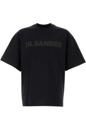 Jil Sander Heren, Tops, Zwart, Maat: M Katoen