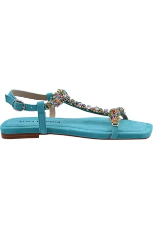 Alma en Pena Dames, Schoenen, Blauw, Maat: 37 EU