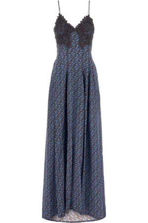 ERMANNO SCERVINO Dames, Jurken, Blauw, Maat: XS
