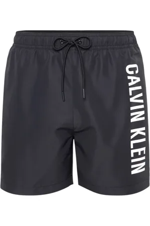 Calvin Klein Heren, Badkleding, Zwart, Maat: XL Poliester