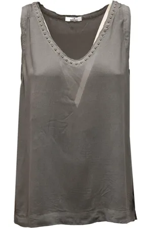 Masons Dames, Tops, Grijs, Maat: S Viscose
