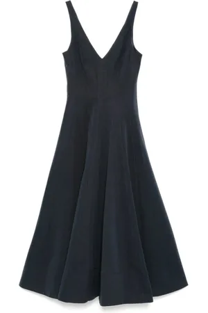 Staud Dames, Jurken, Blauw, Maat: S