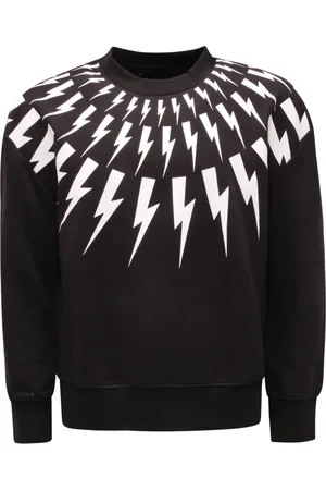 Neil Barrett Heren, Sweatshirts & Hoodies, Zwart, Maat: 2XL