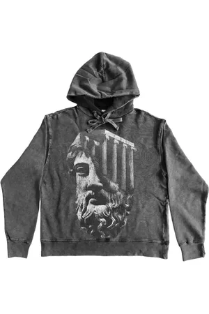 DIEGO VENTURINO Heren, Sweatshirts & Hoodies, Grijs, Maat: M Katoen